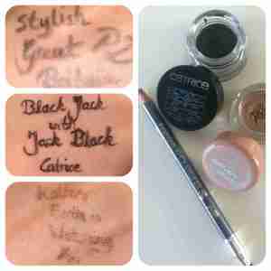 P2 Stylish Great Britain, Catrice Black Jack with Jack Black, Essence Mother Earth is Watching You