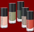 Ultimate Nail Lacquer, 5 Nuancen (C01 Be Pool,670 It's Rambo No. 5, 830 Salmon & Garfunkel, 690 Fred Said Red und 710 Dulce & Havanna)