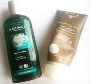 Logona Ginkgo Shampoo, Santé Haarspülung Brilliant Glanz